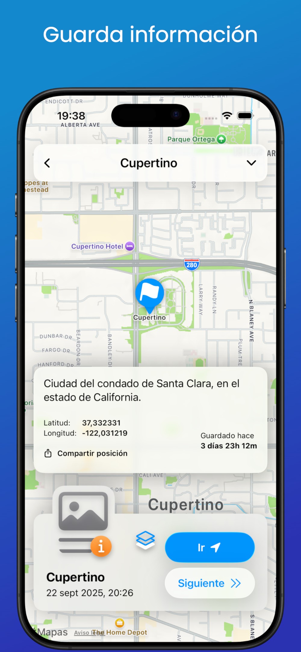 GeoPos Navegación y Rutas al Punto