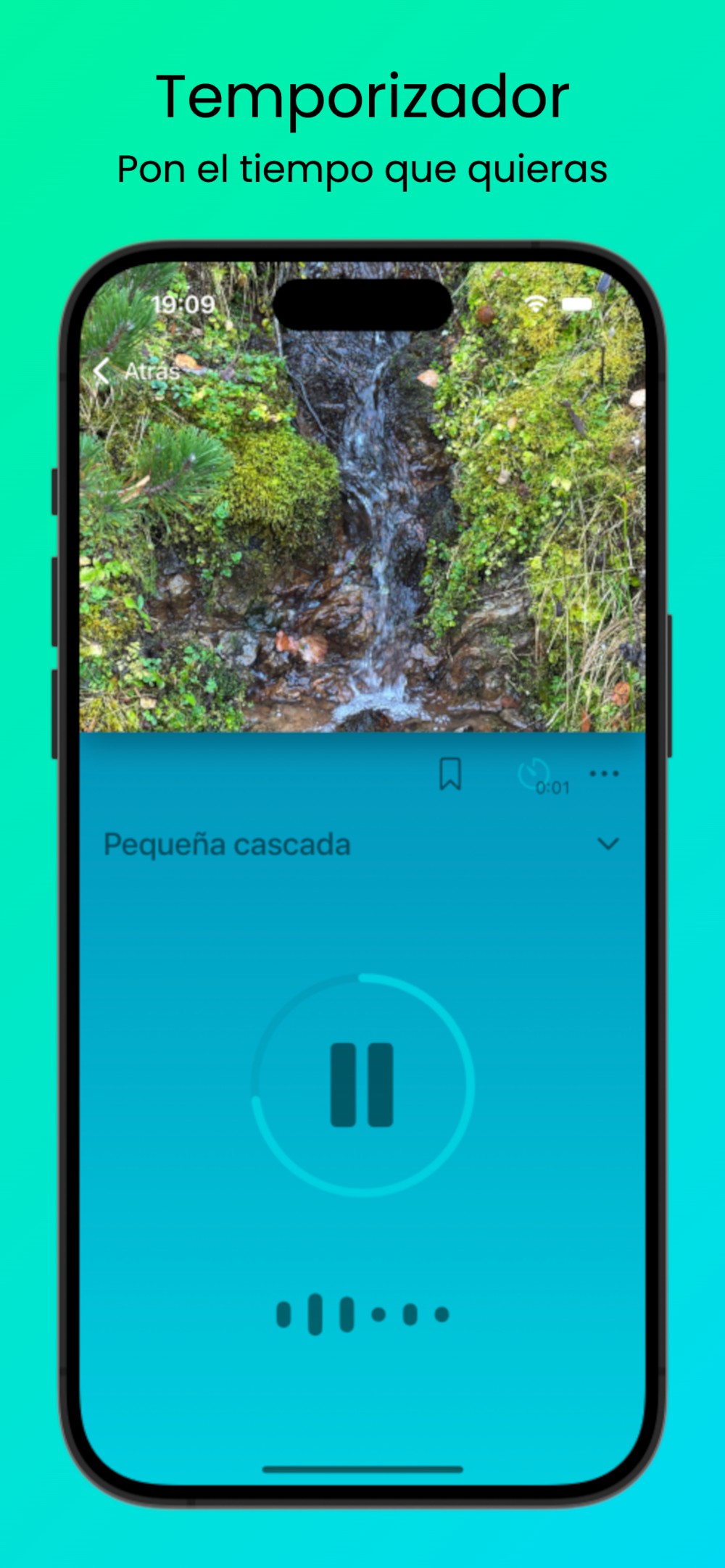 RelaxNatur Temporizador de Sesiones y Ajustes