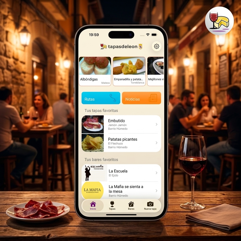 Tapas de León App Banner