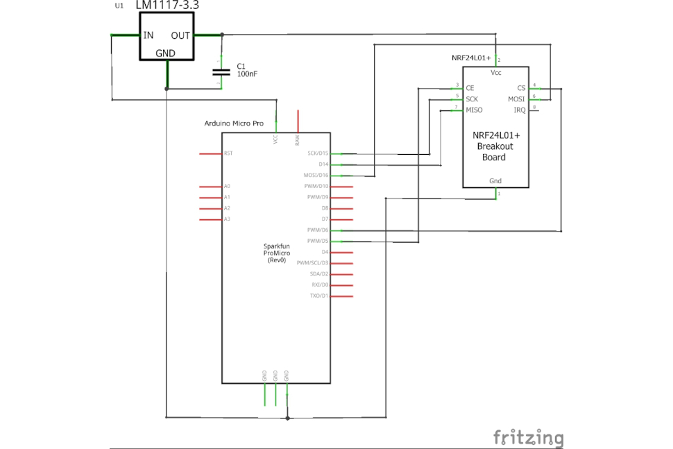 ATV Repetidor Esquema Electrónico